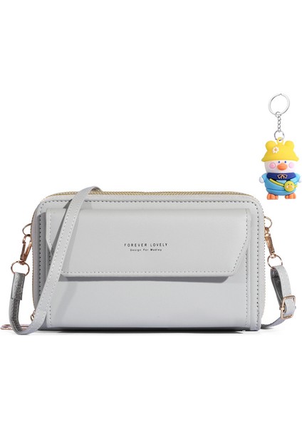 Bayanlar Cüzdanı Büyük Kapasiteli Çok Fonksiyonlu Omuz Çantası Orta Uzunluk Düşüş Çantası Para Çantası (Yurt Dışından)