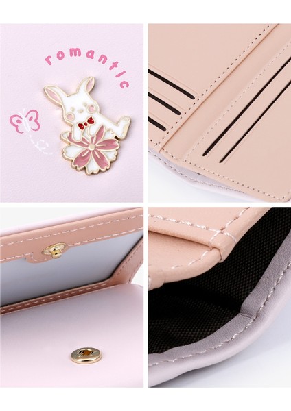 Küçük Tavşan Karikatür Mini Para Cüzdan Sevimli Kız Öğrenci Madeni Para (Yurt Dışından) indirimleri