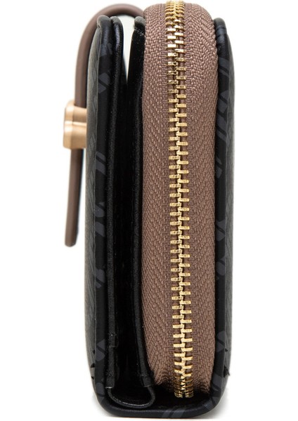 Cüzdan Kadın Uzun Moda Toka Katlanır Clutch Fermuarlı Çanta Kart Tutucu (Yurt Dışından) fırsatları