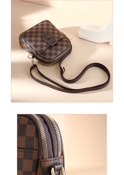 Küçük Çanta Cep Telefonu Çantası Kadın Crossbody Kadın Hafif Küçük Omuz (Yurt Dışından) modelleri