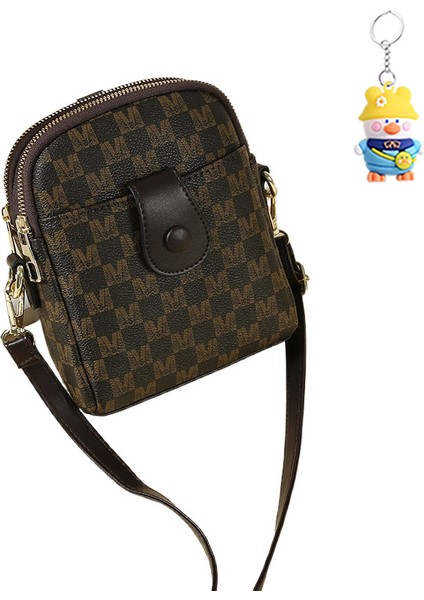 Cep Telefonu Çantası Kadın Crossbody Moda Çok Yönlü Omuz Çantası Mini Küçük Çanta (Yurt Dışından)