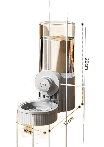 Pet Otomatik Besleyici Büyük Kapasiteli (Yurt Dışından)