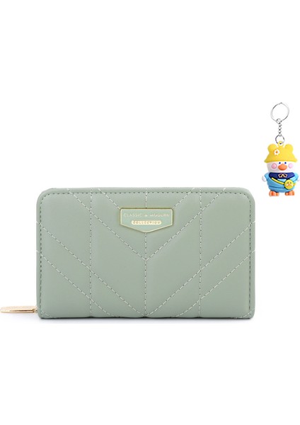 Basit Cüzdan Bayanlar Kısa Para Cüzdan Kart Tutucu (Yurt Dışından)