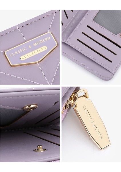 Basit Cüzdan Bayanlar Kısa Para Cüzdan Kart Tutucu (Yurt Dışından) indirimleri