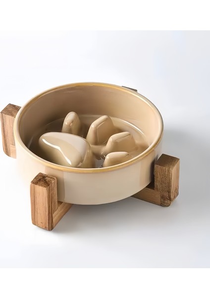 Pet Yavaş Yemek Kasesi Dökülme ve Boğulma Önleyici (Yurt Dışından)