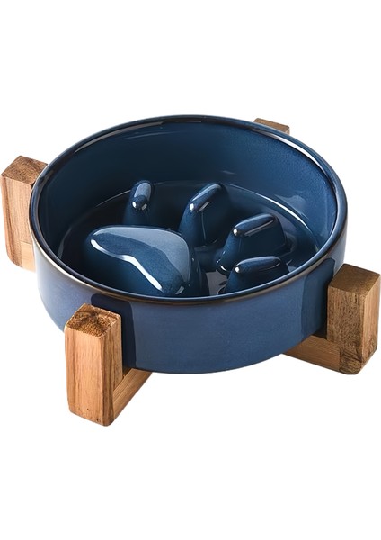 Pet Yavaş Yemek Kasesi Dökülme ve Boğulma Önleyici (Yurt Dışından)