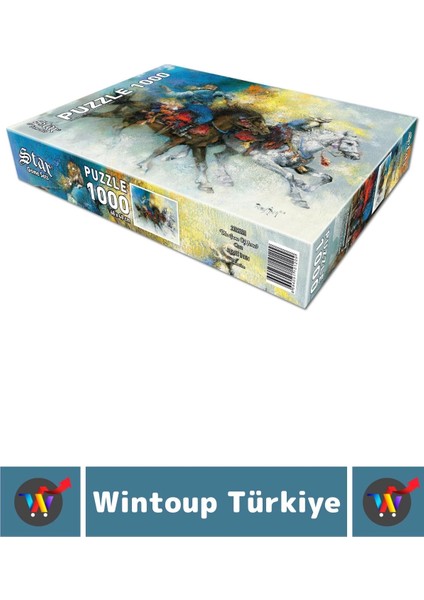 Premium Eğlenceli El Göz Koordinasyon Beceri Görsel Algı Geliştirici Çocuk 1000 Parça Puzzle Cirit fiyatları