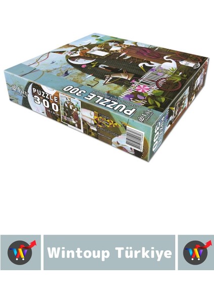 Premium Eğlenceli El Göz Koordinasyon Beceri Görsel Algı Geliştirici Çocuk 300 Parça Puzzle Ninni fiyatları