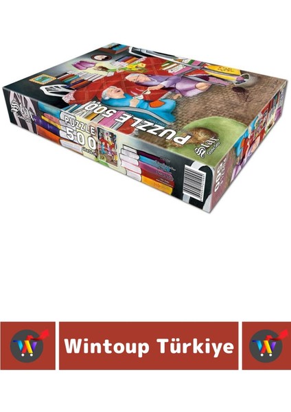 Eğlenceli El Göz Koordinasyon Beceri Görsel Algı Geliştirici Çocuk 500 Parça Puzzle Altın Kızlar fiyatları