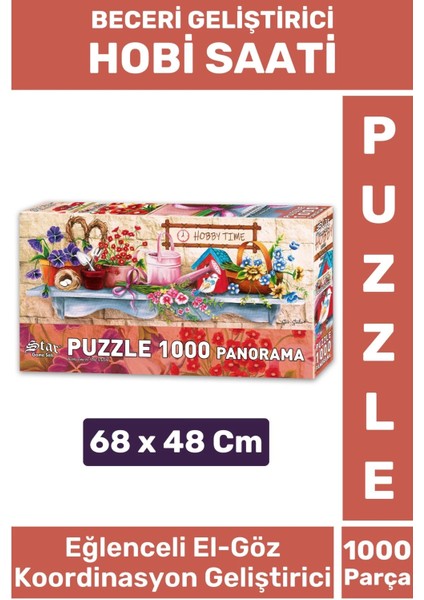 Özel Eğlenceli El Göz Koordinasyon Beceri Görsel Algı Geliştirici Çocuk 1000 Parça Puzzle Hobi Saati