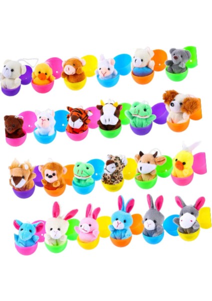 24PCS Toys ile Paskalya Yumurtaları Gençler Için Paskalya Yumurtası Dolguları (Yurt Dışından) fırsatları