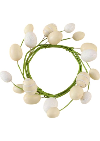 Paskalya Yumurtaları Çelengi Ön Kapı Çelenk Ev Mutfak A (Yurt Dışından) fiyatları