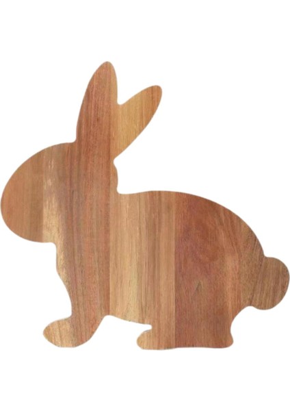 Tavşan Kesme Tahtası Etler Için Tepsi Kesme Bloğu (Yurt Dışından)