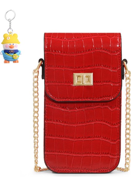 Kadın Çantası Büyük Kapasiteli Çok Fonksiyonlu Cep Telefonu Çantası Kadın Crossbody Çantası Mini Küçük Çanta Cep (Yurt Dışından)