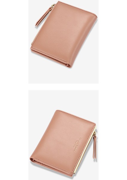 Cüzdan Bayanlar Kısa Çoklu Kart Yuvası Cüzdan Fermuarlı Çanta Bayanlar Kart Tutucu (Yurt Dışından) modelleri