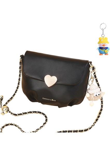 Kadın Çanta Çok Yönlü Tek Omuz Crossbody Çanta Zincir Küçük Kare Çanta Eyer Çanta (Yurt Dışından)