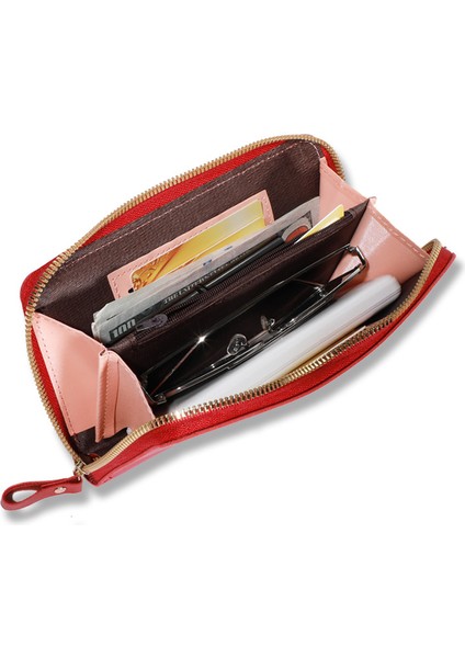 Cep Telefonu Çantası Kadın Çok Fonksiyonlu Dokunmatik Ekran Tek Omuz Crossbody Küçük Çanta Şeffaf Cep (Yurt Dışından)