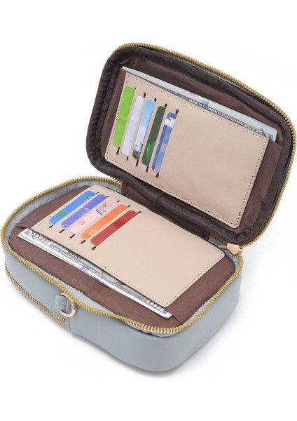 Cep Telefonu Çantası Seyahat Crossbody Küçük Sırt Çantası Kart Tutucu (Yurt Dışından)