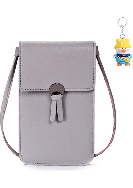 Küçük Çanta Kadın Şeffaf Dokunmatik Ekran Tek Omuz Kadın Çantası Crossbody Çanta Kız Moda Çok Yönlü Cep Telefonu Çantası (Yurt Dışından)