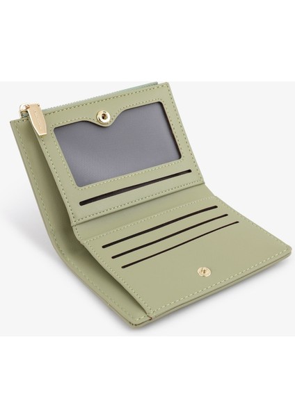 Kısa Iki Katlı Moda Bayan Cüzdan Basit Fermuarlı Para Cüzdanı (Yurt Dışından) modelleri