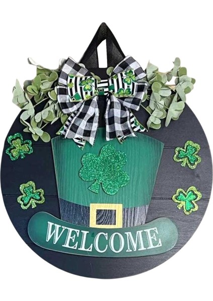 12 "st'nin Günü Hoş Geldiniz Iş Için Ahşap Asılı Dekorasyon (Yurt Dışından)