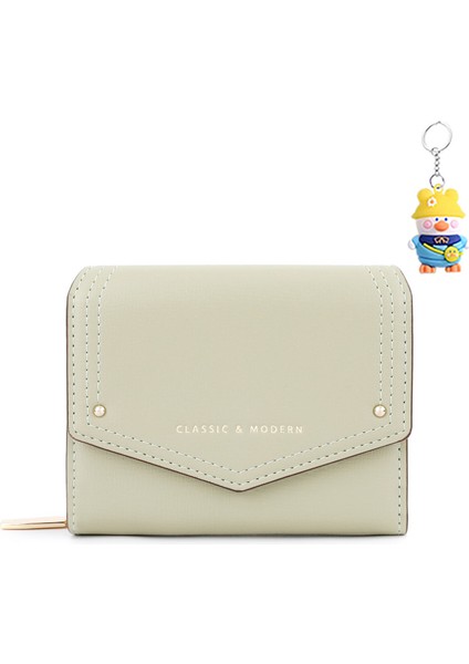 Çoklu Kart Yuvası Para Cüzdanı Bayanlar Kısa Katlanır Kart Tutucu Cüzdan (Yurt Dışından)