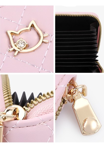 Sevimli Yavru Kedi Kız Bozuk Para Cüzdanı Organ Kart Tutucu Kart Tutucu (Yurt Dışından) fırsatları