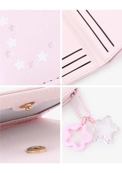 Kısa Depolama Küçük Kart Cüzdanı Çok Yönlü Kız Cüzdanı Bozuk Para Cüzdanı (Yurt Dışından) fırsatları