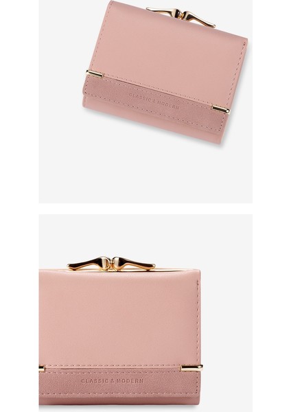 Bayanlar Kısa Buzlu Para Cüzdanı Öğrenci Cüzdanı Çoklu Kart Yuvası Kart Tutucu (Yurt Dışından) fiyatları