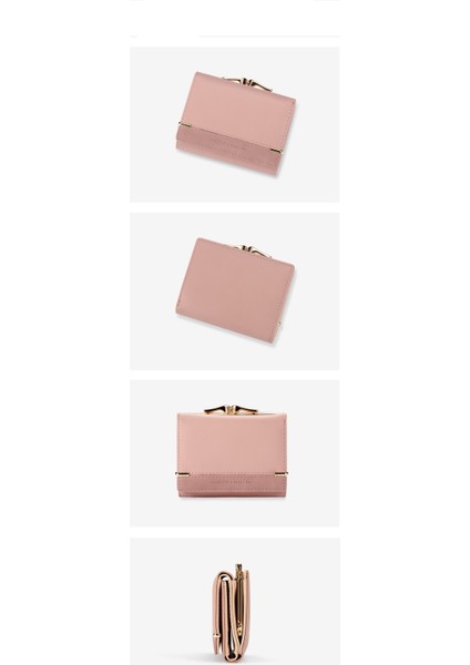 Bayanlar Kısa Buzlu Para Cüzdanı Öğrenci Cüzdanı Çoklu Kart Yuvası Kart Tutucu (Yurt Dışından) fırsatları