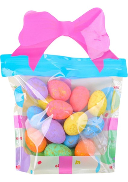 Paskalya Yumurtaları Hafif Yumurtalar Bahçe Dekoru Için Dekorasyon Bahar Vazo Dolgu Altın Benekli (Yurt Dışından)