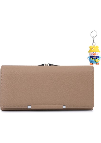 Kadın Clutch Manyetik Toka Cüzdan Çoklu Kart Yuvası Kart Tutucu (Yurt Dışından)