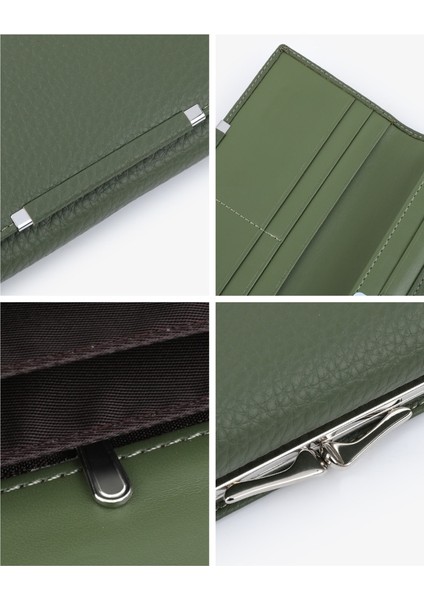Kadın Clutch Manyetik Toka Cüzdan Çoklu Kart Yuvası Kart Tutucu (Yurt Dışından) indirimleri