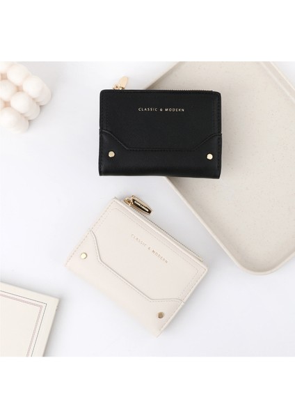 Kısa Kadın Depolama Cüzdanı Madeni Para Cüzdanı Çoklu Kart Yuvası Kart Tutucu (Yurt Dışından) fiyatları