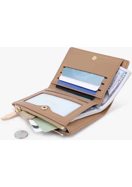 Moda Cüzdan Kız Cüzdanı Kısa Çok Yönlü Para Cüzdanı Kart Tutucu (Yurt Dışından) fırsatları