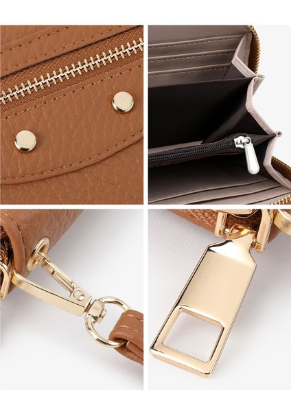 Fermuarlı Kadın Uzun Cüzdan Kadın Moda Madeni Para Cüzdanı Çoklu Kart Yuvası Kart Tutucu (Yurt Dışından) indirimleri