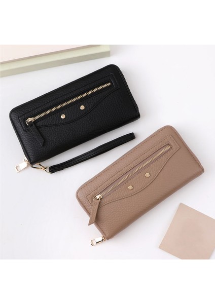 Fermuarlı Kadın Uzun Cüzdan Kadın Moda Madeni Para Cüzdanı Çoklu Kart Yuvası Kart Tutucu (Yurt Dışından) fiyatları