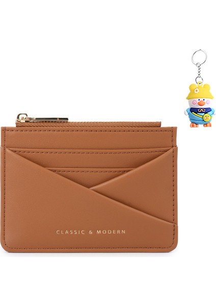 Saklama Mini Para Cüzdanı Kart Tutucu Kart Tutucu Kimlik Çantası Ince Kadın Para Cüzdanı (Yurt Dışından)