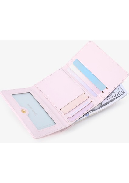 Kız Kedi Cüzdan Çok Yönlü Kadın Kısa Cüzdan Çoklu Kart Yuvası Kart Tutucu (Yurt Dışından) fırsatları