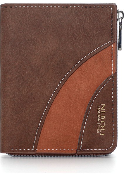 Erkek Kısa Cüzdan Çoklu Kart Yuvası Kart Tutucu Iş Cüzdanı Erkek Basit Para Cüzdanı (Yurt Dışından) fiyatları