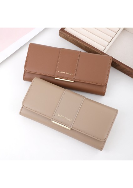 Taşınabilir Depolama Bayanlar Uzun Cüzdan Moda K Çok Kart Yuvası Kart Tutucu Para Cüzdanı (Yurt Dışından) fiyatları