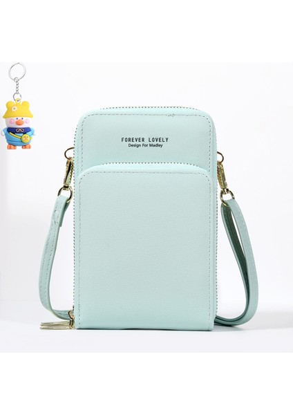 Moda Büyük Kapasiteli Crossbody Çanta Çok Fonksiyonlu Cep Telefonu Çantası Kadın Crossbody (Yurt Dışından)