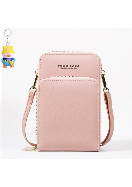 Moda Büyük Kapasiteli Crossbody Çanta Çok Fonksiyonlu Cep Telefonu Çantası Kadın Crossbody (Yurt Dışından)