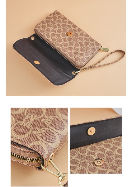 Bayan Omuz Çantası Crossbody Çanta Büyük Kapasiteli Moda Cep Telefonu Çantası Cüzdan (Yurt Dışından) fırsatları