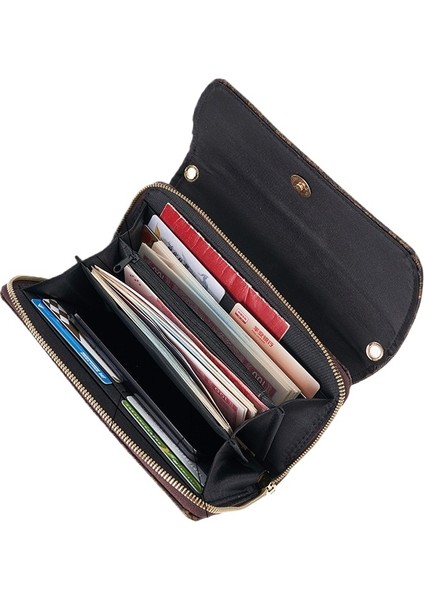 Bayan Omuz Çantası Crossbody Çanta Büyük Kapasiteli Moda Cep Telefonu Çantası Cüzdan (Yurt Dışından) indirimleri