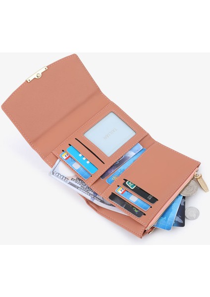 Çoklu Kart Yuvası Cüzdan Bayan Çoklu Kart Yuvası Kart Tutucu Moda Para Cüzdan (Yurt Dışından) fırsatları