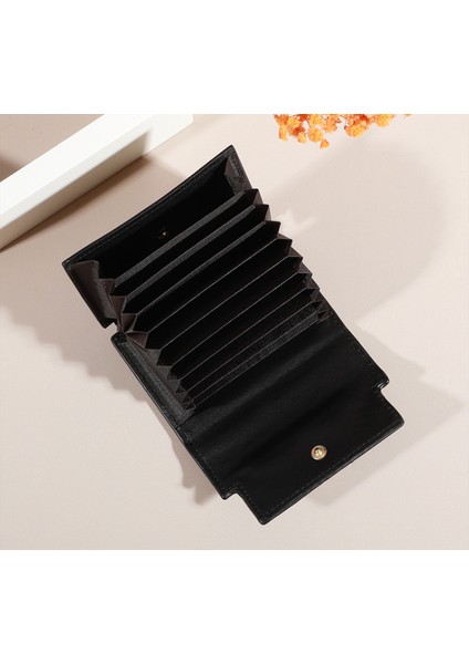 Cüzdan Kadın Para Cüzdanı Basit Kısa Bayan Kart Tutucu Cüzdanı Çoklu Kart Yuvası (Yurt Dışından) fırsatları