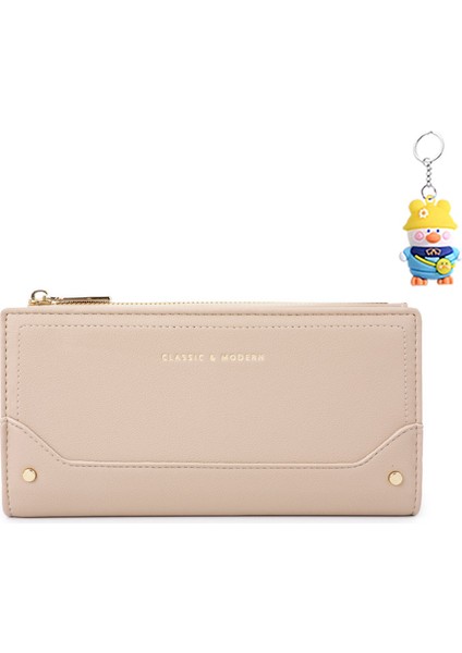 Uzun Cüzdan Depolama Kartı Tutucu Bayan Para Cüzdanı Kart Tutucu (Yurt Dışından)