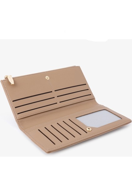 Uzun Cüzdan Depolama Kartı Tutucu Bayan Para Cüzdanı Kart Tutucu (Yurt Dışından) modelleri
