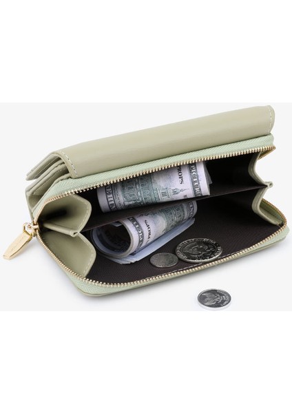 Cüzdan Kadın Bayan Uzun Klip Çoklu Kart Yuvası Clutch Kart Tutucu (Yurt Dışından) fırsatları